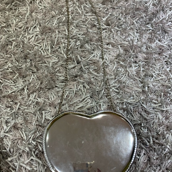 Silver heart purse - Picture 2 of 2
